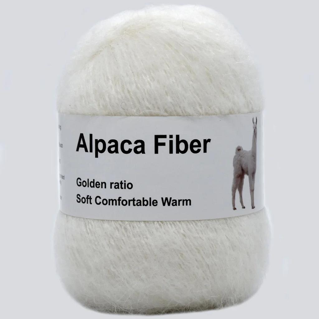 1 szt. 50g Przędza z Moheru Alpaki Długi Plusz Gruba Wełna Szydełkowa Do Robienia na Drutach Szalika Swetra dla Dzieci Letni Zimowy Nici 380m/416yd