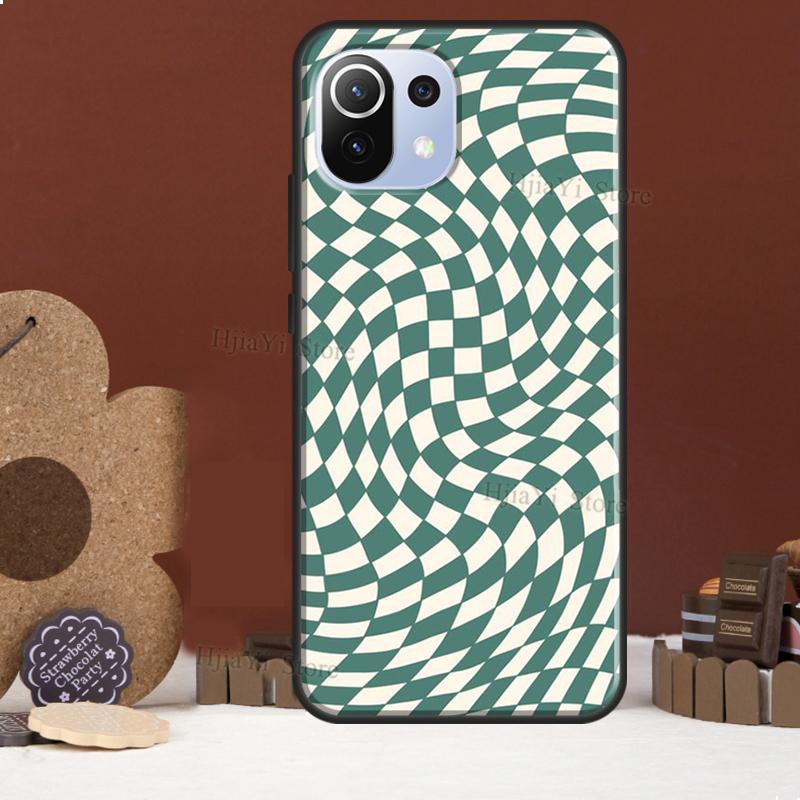 Crazy Checkered Funda For POCO F5 X3 X4 X5 Pro F4 GT C40 F3 Case For Xiaomi 11T 12T Pro 12 X 13 Lite Cover