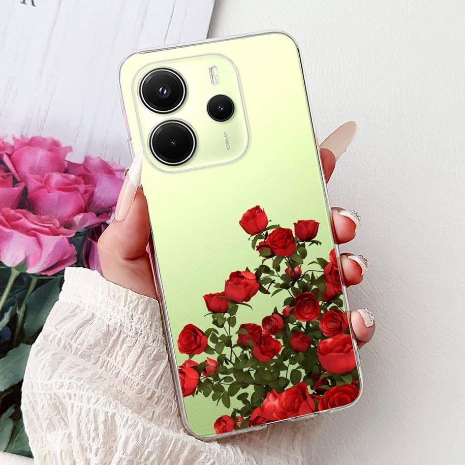 Silicone Case For Xiaomi Redmi Note 14 4G EU 2025 Cover Cool Lion Leopard Dragon Animals Soft Slim Coque For Note14 4G EU Fundas