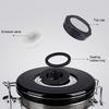 Coffee Bean Container with Exhaust Valve Tea Leaf Storage Canister for Kitchen Use(Silver Spoon 1.8L (Filled 750g Coffee Bean))