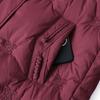 Plus Size XL-6XL Middle Age Women's Short Puffer Jacket Winter Outerwears Hooded Elegant Embroidery Thick Warm Down Coats