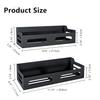 Magnetic Refrigerator Side Storage Rack No Punch Kitchen Organizer Microwave Oven Wall Mounted Shelf Multifunctional Holder