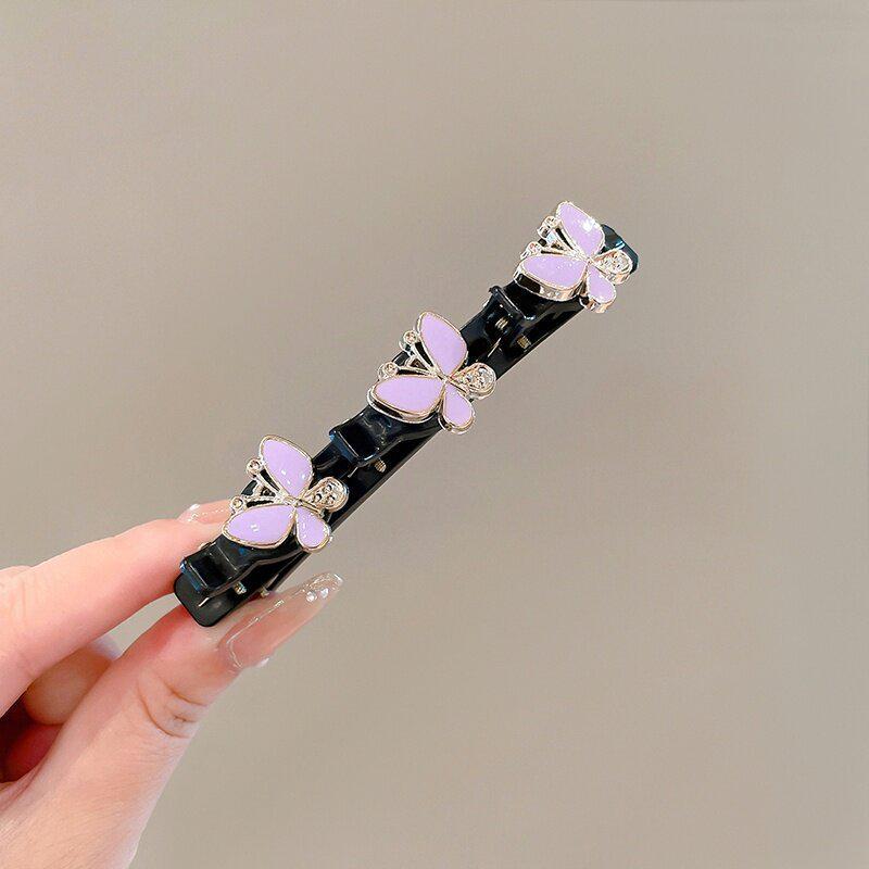 Autumn & Winter Coffee Hair Clip: Women's Seamless Duckbill, BB & Bangs Clips