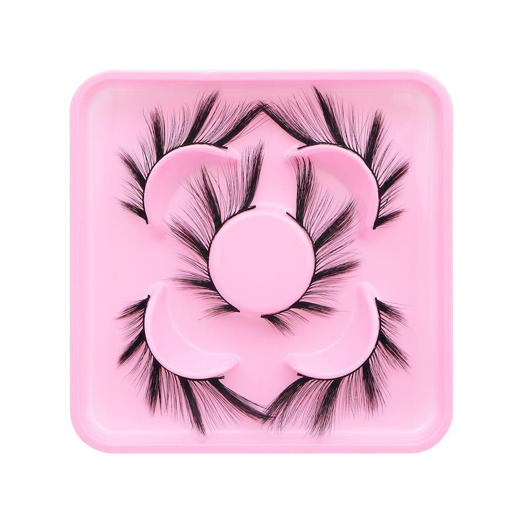 New 3D Cat Eye False Eyelashes - Super Natural Look