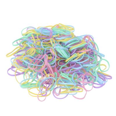 Attaches de cheveux en plastique, bandes élastiques épaisses colorées pour bébés filles, coiffure pour enfants