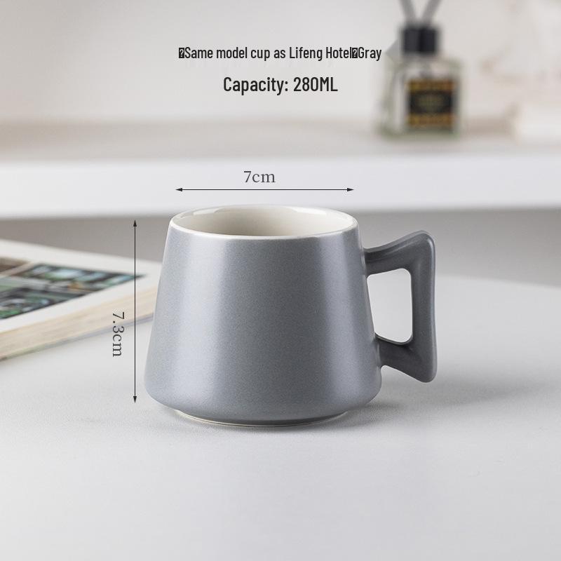 Japanese-Style Coffee and Tea Cup for Home, Office, and Hotel Use