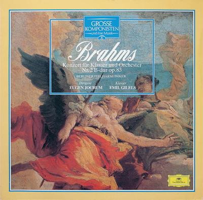 LP Schallplatte EMIL GILELS, EUGEN JOCHUM, BERLINER - Brahms Konzert Für Klavier Und Orchester 4113701 DEUTSCHE GRAMMO 1984 Deutschland Klassik Gebraucht