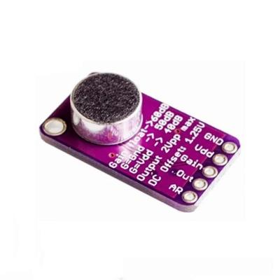 Max4466 Microphone Agc Amplifier Board Sound Sensor Module Auto Gain Control Attack For Gy-Max4466 Pcb Board Diy Kit