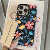 HOT Luxury Flower Cherry Blossom Lichee Leather Pattern Phone Case For Redmi Note 14 13 12 11 10 9 8 Pro Plus 4G 5G Cover