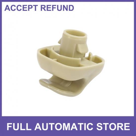 Beige Car Sun Visor Hook Clip Bracket Retainer Plastic for Honda Civic 1996-2008