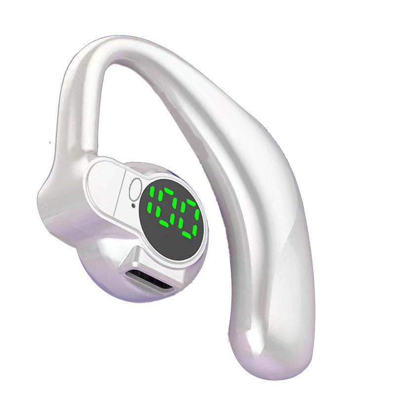 2024 Wireless Ear-Hook Bluetooth Headset with Digital Display and Long Battery Life