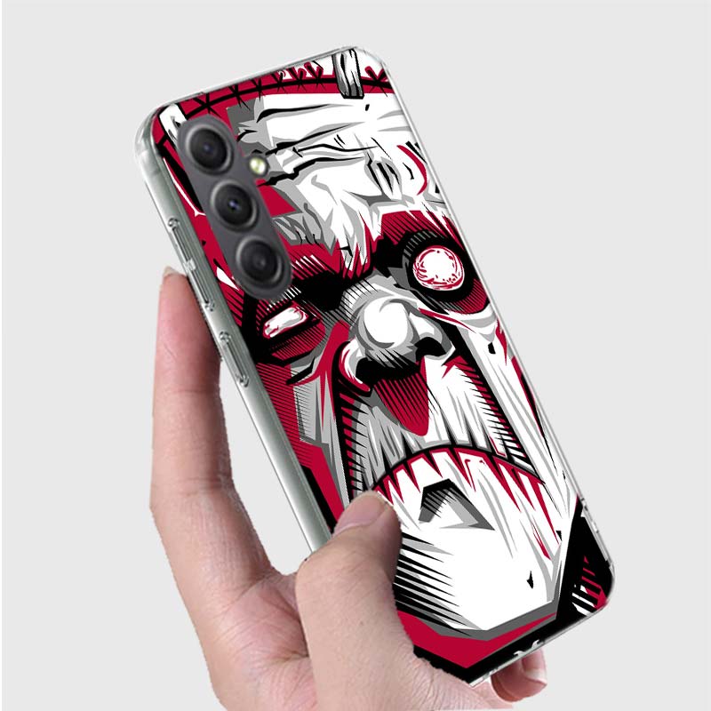 Horror F-Frankenstein Phone Case For Samsung A16 A26 A36 A56 A17 A03S A04S A02S A05S A50S A30 A20 A70S A40 A21 Galaxy Note 20 10