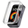 Bling PC Hollow Protector Case For Huawei Watch Band 10 9 8 Diamond Crystal Case Hard Cover Protective Watch Shell Hollow Bumper