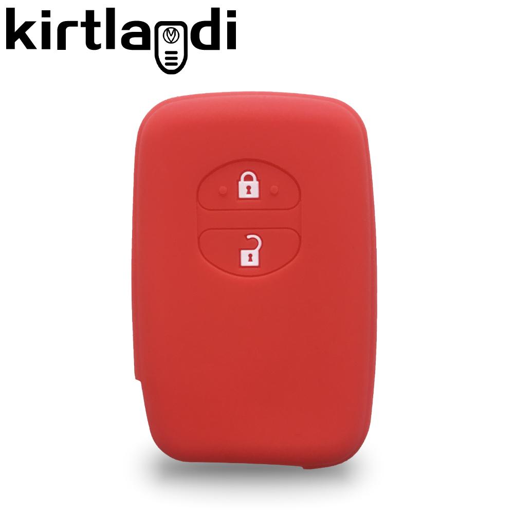 

Силиконовый чехол для ключа-брелока для TOYOTA Auris Prius Alphard Land Cruiser 200 Prado Aqua Avensis Avalon Venza Пульт 2/3/4 кнопки Брелок