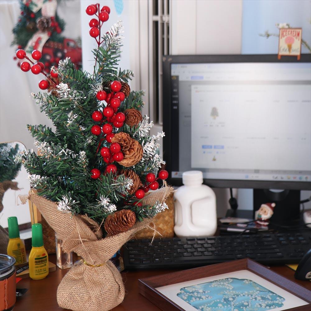 Desktop Ornaments Mini Christmas Trees Christmas Pine Tree  Christmas Decoration