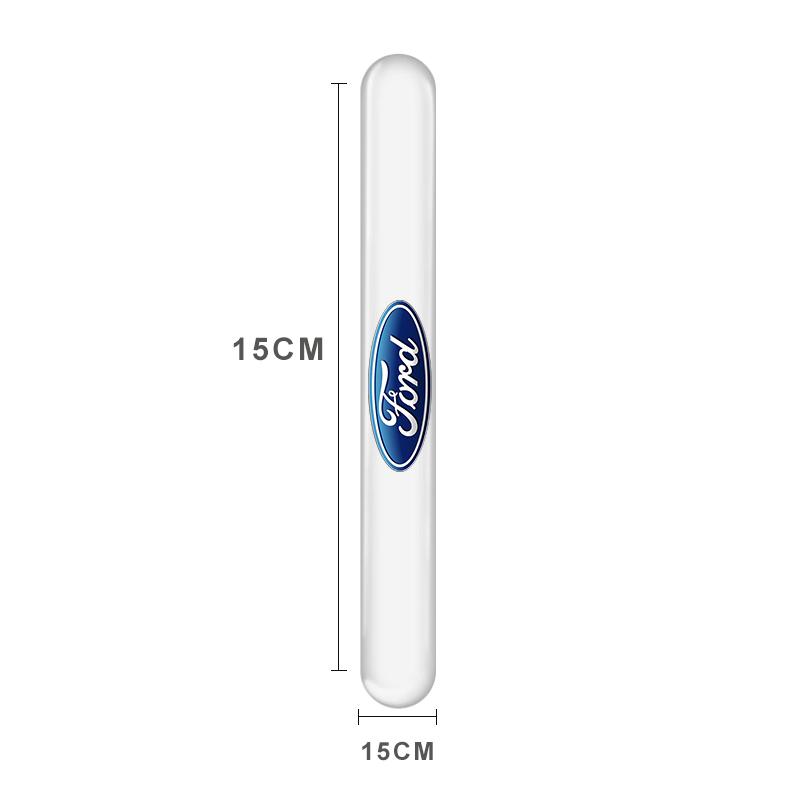 4KS Průhledný chránič proti kolizi dveří auta Nárazníková lišta Nálepka Pro Ford Focus Mk2 Party Mk3 Ranger Mondeo Mk4 Fiest Příslušenství k autu