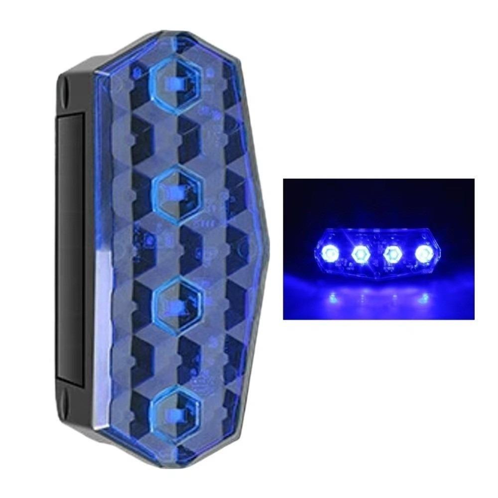 No Wiring Vibration Sensor Warning Lamp Right Angle Side Marker Lamp For Heavy Duty Vehicle