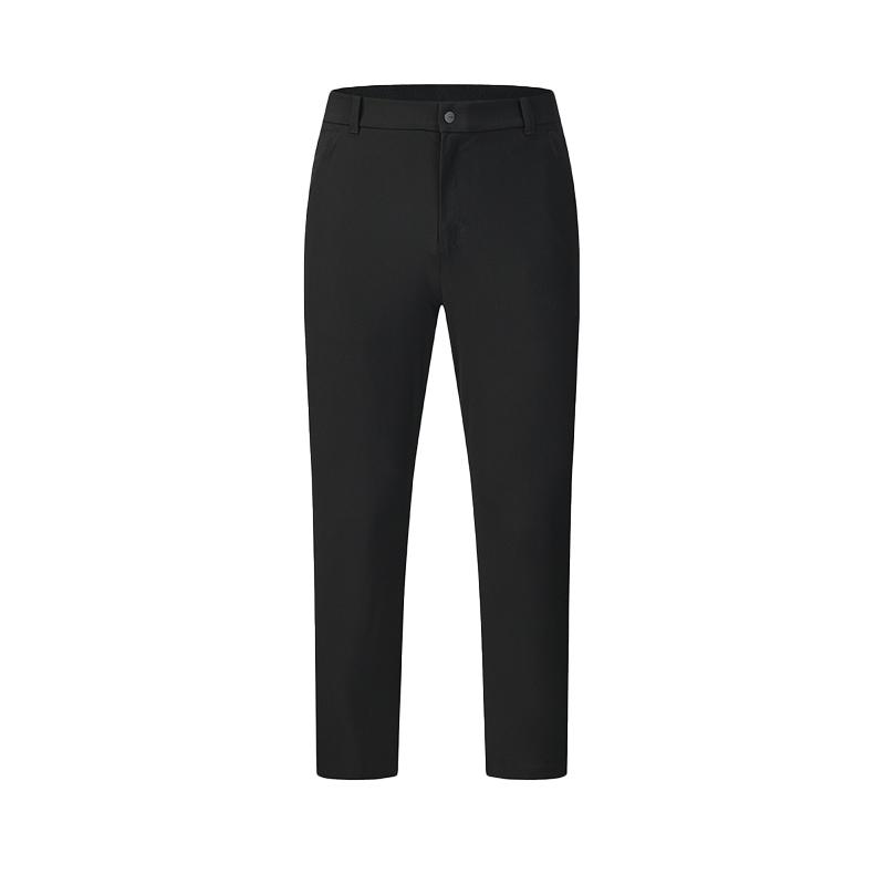 FILA Серия Гольф Прохладное Прикосновение Модные Спортивные Универсальные Повседневные Брюки Мужские Брюки Глубокий Черный A11M625606FBK M
