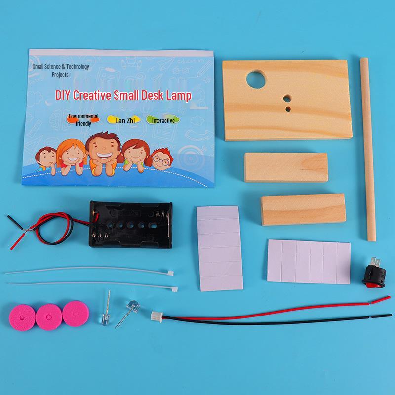 Innovative DIY Children's Desk Lamp Kit for Creative Science Experiments