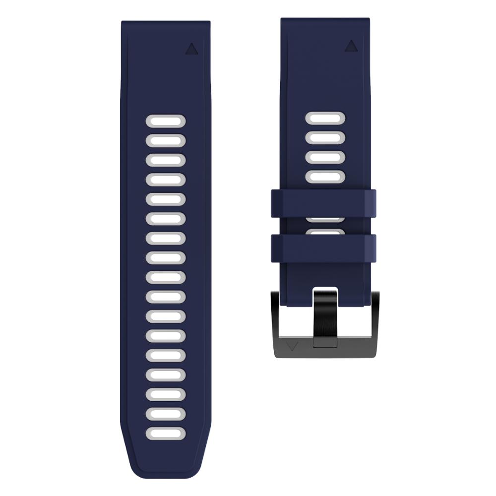 20mm Schnellwechsel-Armband für Garmin Fenix 7S 42mm Solar 6S Pro 5S Plus/Instinct 2S 40mm/Descent Mk2S Silikonband 26mm 22mm