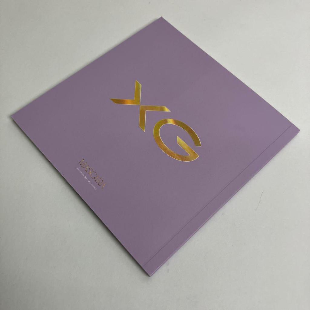 [USED] Limited XG MASCARA CD Album Booklet with 2 Stickers