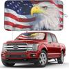 Car Sunshade Windshield American Flag Sunshield UV Protector Sunshade Window Guard Foldable for Car Truck SUV Car Accessories