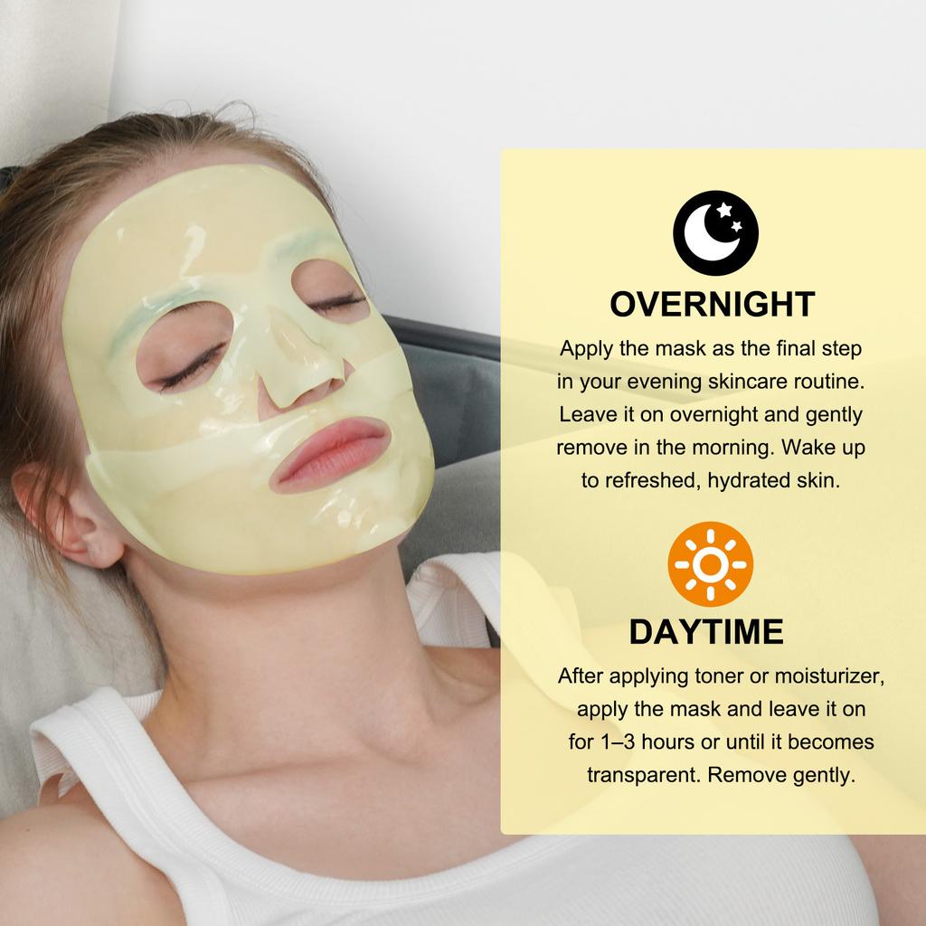 Collagen Mask Hydrating And Moisturizing Non-Greasy Gel Texture Sheet Mask 4P Set 10ml