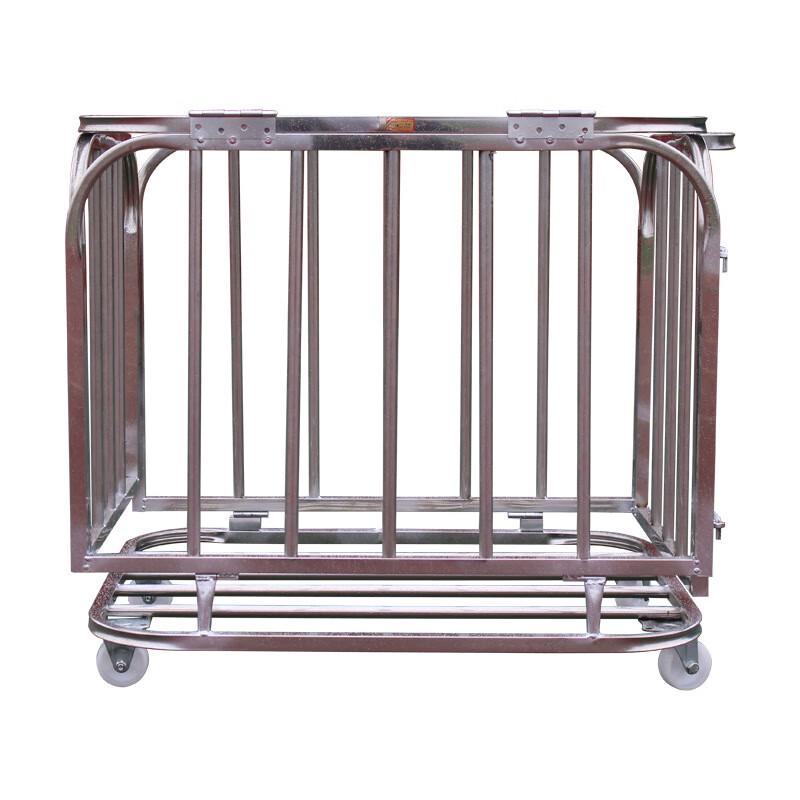 Foldable Stainless Steel Mobile Basketball Cart