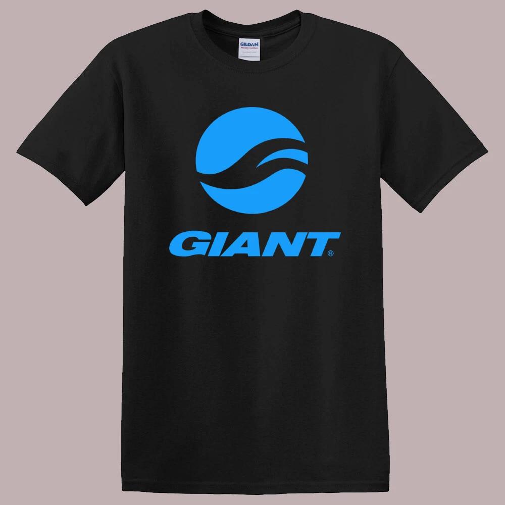 Черная футболка Giant Bicycles Топ унисекс S