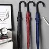 Long-Handled Curved Hook Umbrella with 6 Ribs, Semi-Automatic Sunshade and Sun Protection, Dual-Use for Men and Women, Suitable for Children and