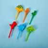6Pcs Animal Farm Dinosaur Fruit Fork Toothpick Bento Lunches Party Decoration