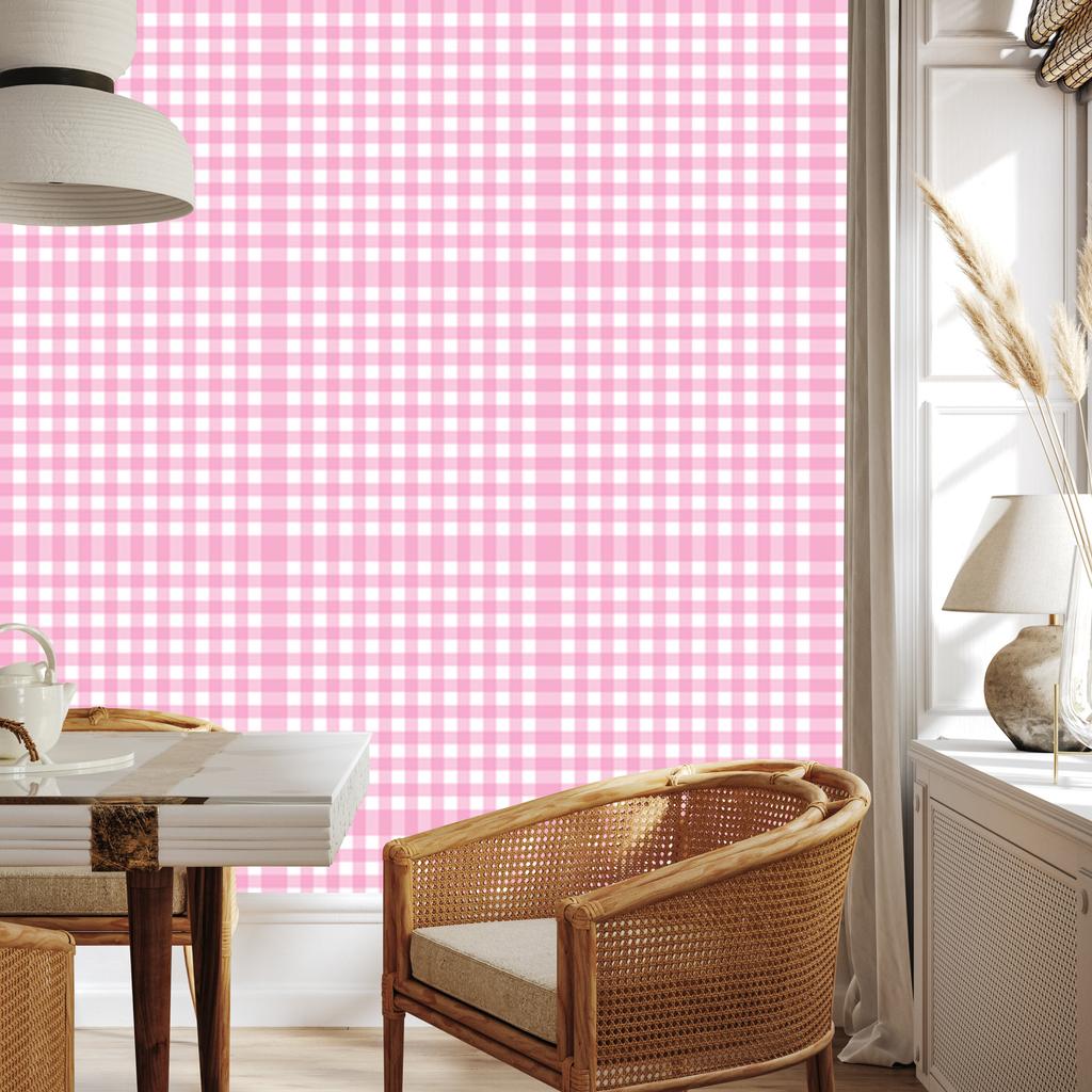Wallpaper Fabric pattern background powder pink, center powder pink 50x1000