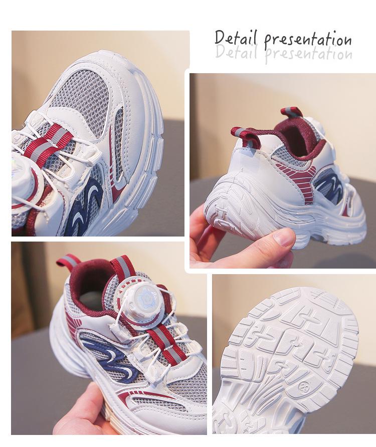 2026 Spring Kids' Lightweight & Comfortable Sports Running Shoes - Korean Style Fashion for Boys & Girls