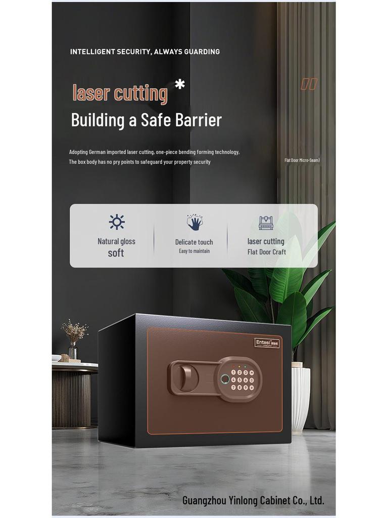Compact In-Wall Mini Safe: Anti-Theft Password Protected for Home or Hotel Use