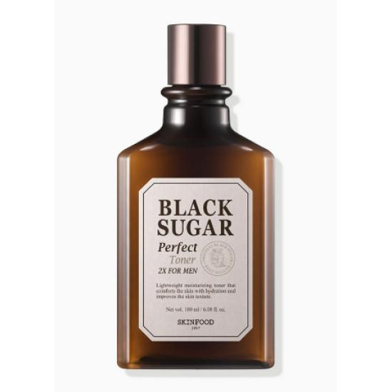 SKINFOOD Black Sugar Perfect Toner 2X For Men 180 ml 180ml