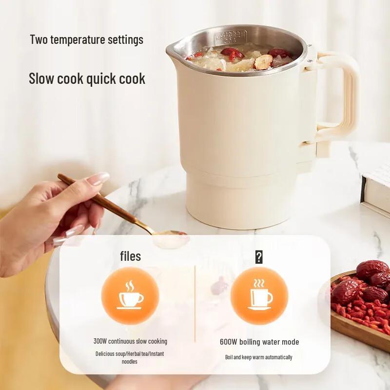 Shangqi Portable Folding Travel Electric Kettle