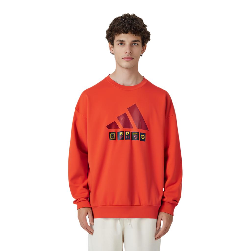 Adidas Sweatshirt Men's Orange Red H39215