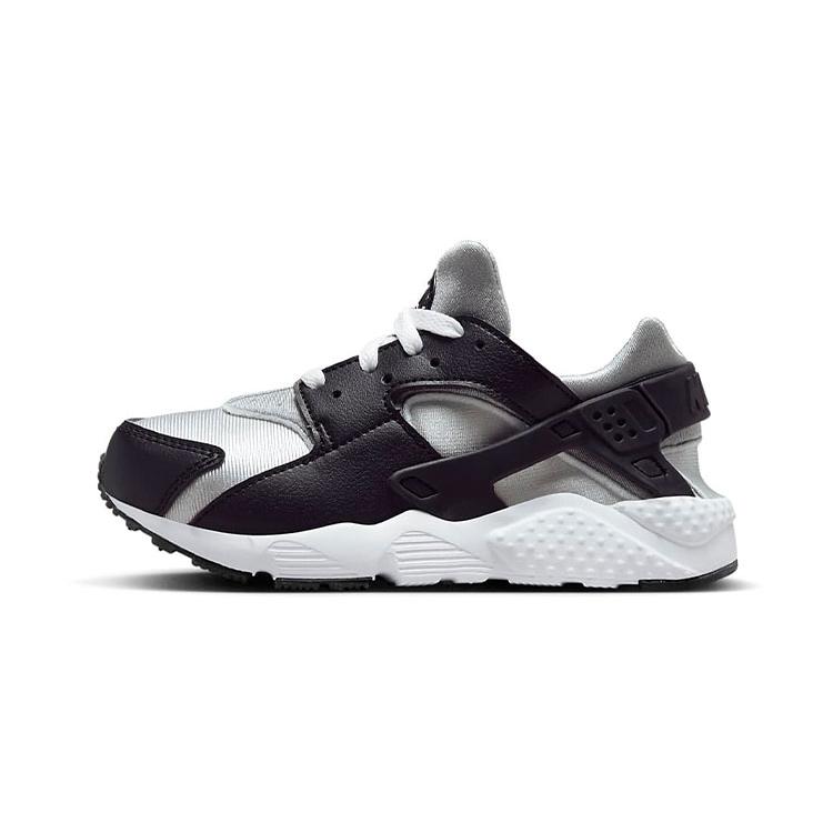 

Nike Huarache Run Huarache Run Wallace Vintage Slip Resistant Abrasion Resistant Low top Kids Running Shoes Gray Black 704949-044 29.5