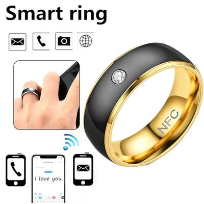 Πολυλειτουργικό NFC Smart Ring από ανοξείδωτο ατσάλι NFC Finger Ring για Android Phone Men