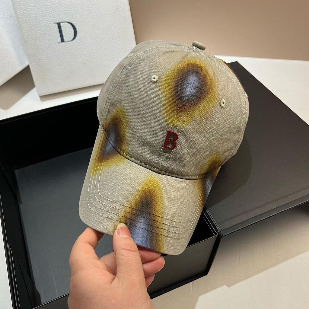 Tide Brand Niche Personalized Dyeing Cap, High-Quality Yarn Card Craft Baseball Cap For Men And Women