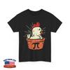 Pi Day T-shirt, Pi Math Lovers Mathematician 3.14 Chicken Pot Funny Shirt