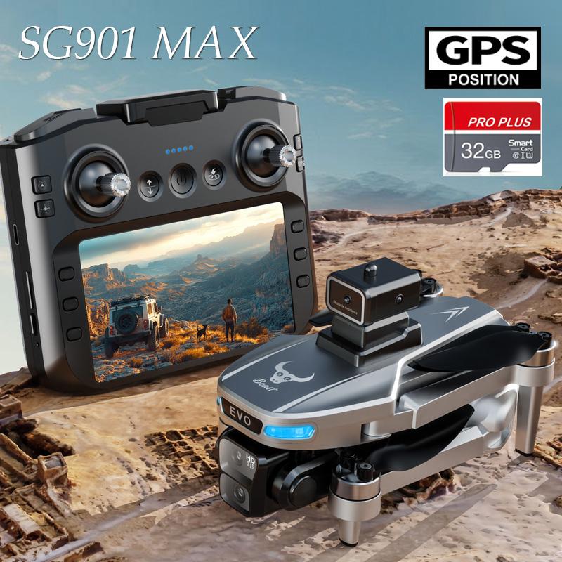 2025 New SG901PRO/MAX Drone 8K Professional GPS HD ESC Camera 5G WiFi FPV Brushless Obstacle Avoidance Large Screen RC Quadcopter Toy Gift