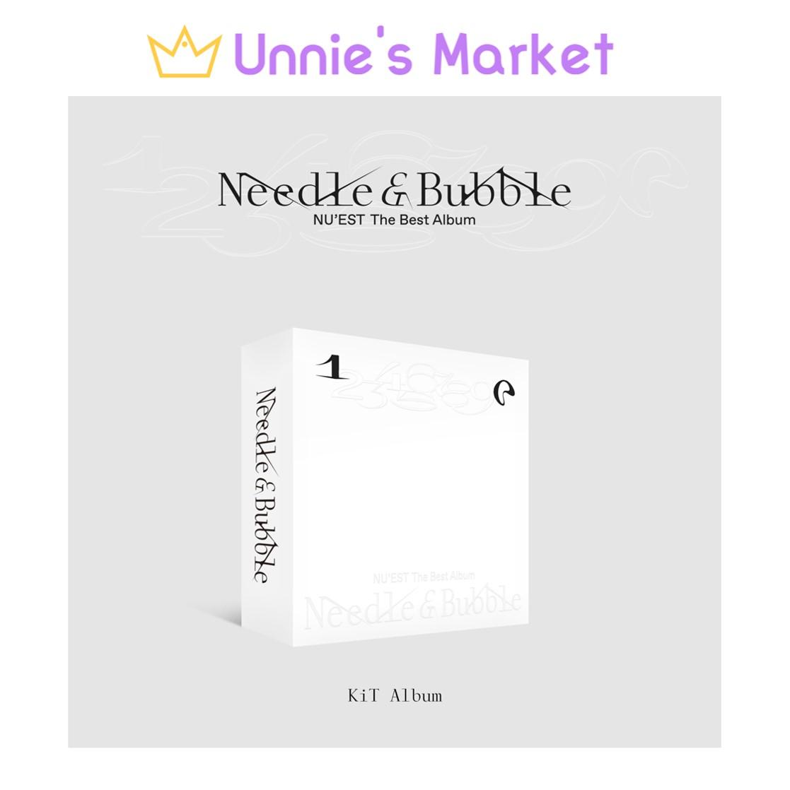 

NU EST Лучший альбом [Needle & Bubble] Альбом KiT + бесплатный подарок