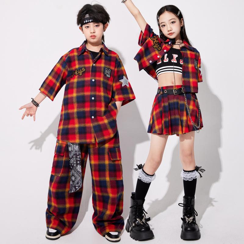 Hip-Hop Children'S Trendy Costumes, Boys' Suits, Hiphop Children'S Clothing, Hip-Hop Catwalk Girls, Jazz Drums