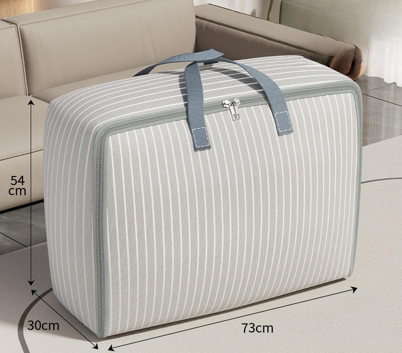 Ulfen Large Capacity Moving Packing Bag Special Quilt Storage Bag Clothes Cotton Quilt Home Moisture Proof Bag Oxford Cloth