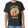 Camiseta Vintage Regalo Para Abuelo Classic T Shirt Vintage Washed Versatile Top For Everyday Wear Fashion Casual Slightly