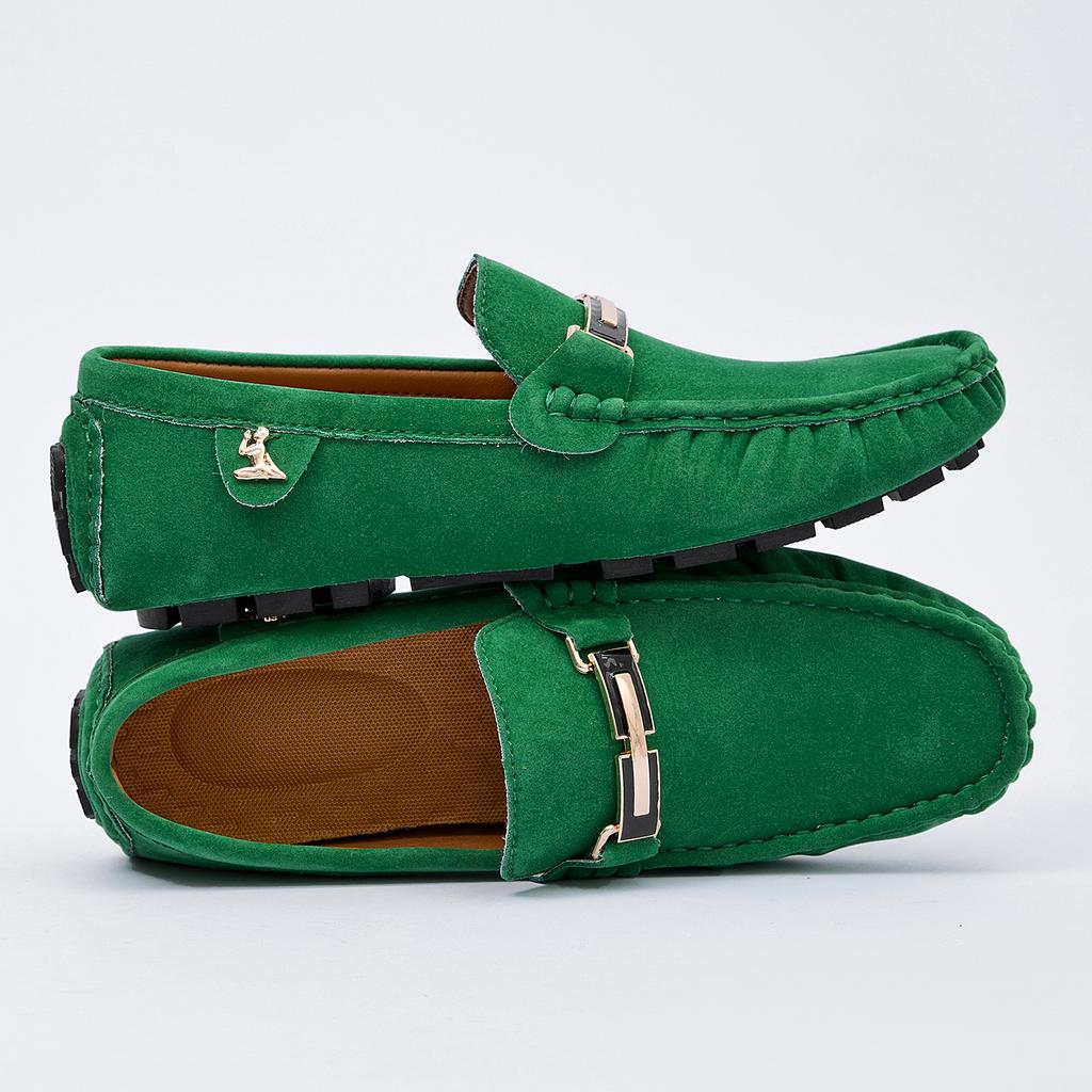 Scarpe da Uomo in Pelle Scamosciata Taglia Grande 50 Mocassini Comode Scarpe Casual Unisex Scarpe da Guida Mocassini Scarpe Piatte Calzature da Uomo