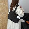 Small Fresh and Fashionable Handbag Bag Women's New Love Embroidered Thread Shoulder Bag Light and Versatile Going Out Tote Bag
