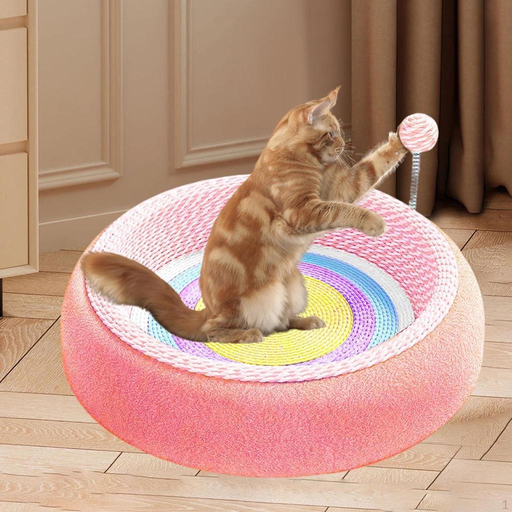 Cat Scratcher Scratching Board,Pet Supplies,with ,Cats Scratch Pad Cats Bed Play Exercise
