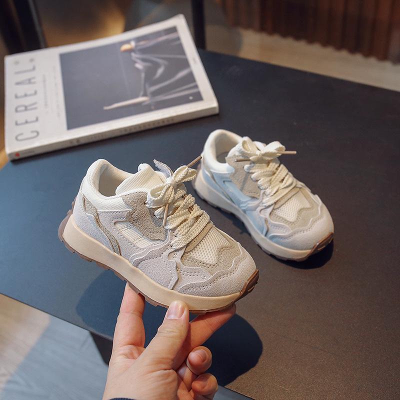 Zapatillas Children Casual Shoe Spring New Mesh Breathable Kid Sneakers for Girl Boy Tennis Shoe Fashion Green Sport Shoe Tenis